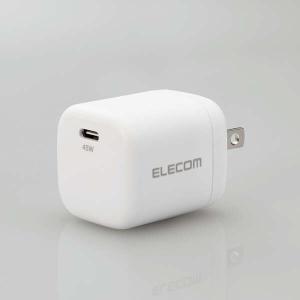 エレコム AC充電器 USB Power Delivery 45W AC充電器 C×1 USB充電器