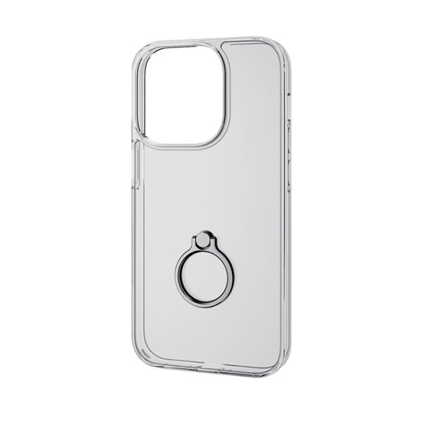 エレコム iPhone 14 Pro 用 ハイブリッドケース リング付 iPhone14 Pro 6...