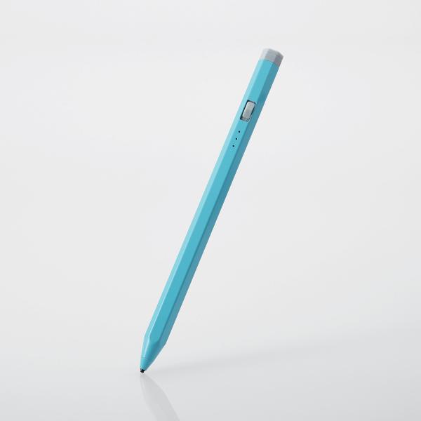 充電式 アクティブ スタイラス タッチペン 鉛筆型 六角 リチウム充電式 汎用 磁気吸着 USB-C...