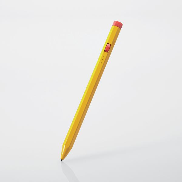 タッチペン 充電式 アクティブタッチペン スタイラス 鉛筆型 六角 リチウム充電式 汎用 磁気吸着 ...