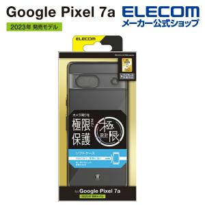 Google Pixel 7a 用 ソフトケース 極限 メタリック GooglePixel 7a グーグルピクセル ブラック┃PM-P231UCTMKBK アウトレット エレコム わけあり 在庫処分｜elecom