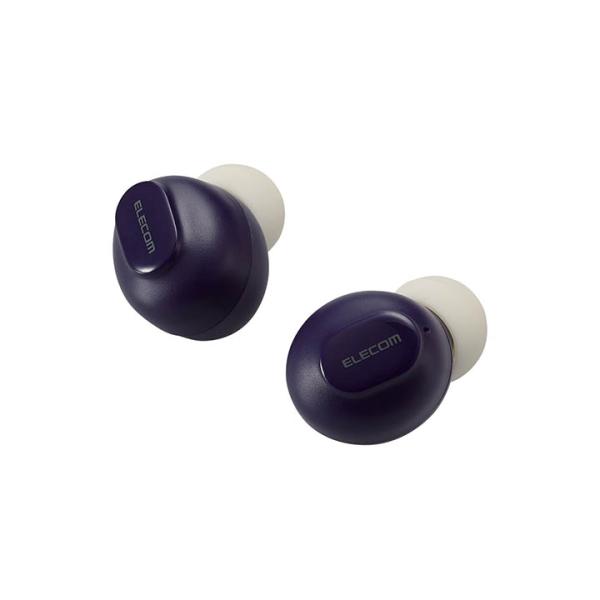 エレコム Bluetoothイヤホン 完全ワイヤレス ヘッドホン AAC対応 低遅延モード ネイビー...