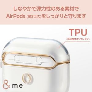 エレコム AirPods第3世代 用 ゴールド...の詳細画像5