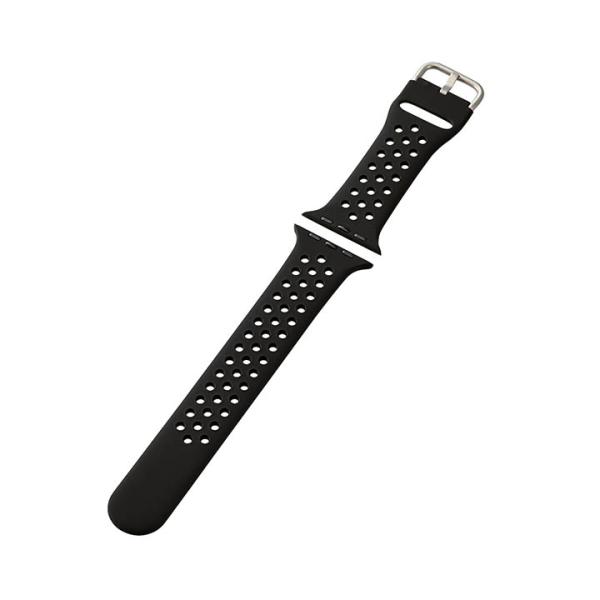 エレコム Apple Watch 49 45 44 42mm 用 シリコンバンド アクテイブ アップ...