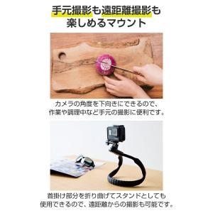 エレコム アクションカメラ用 ネックレス式マウ...の詳細画像5