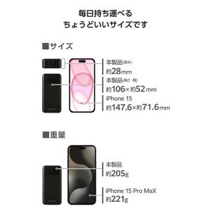 エレコム モバイルバッテリー 10000mAh...の詳細画像5