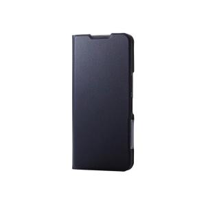 ELECOM（エレコム） AQUOS wish4 用 ソフトレザーケース 薄型 磁石付