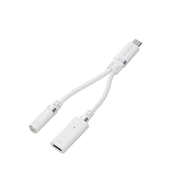 エレコム 音声変換ケーブル USB Type-C - φ3.5mm 変換ケーブル 高耐久 27W D...