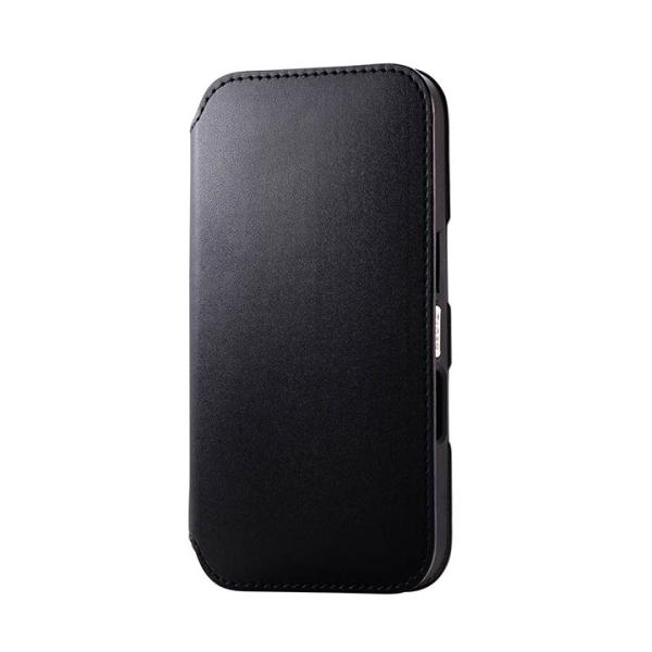 エレコム iPhone16 用 NEUTZ ソフトレザーケース 磁石付 2眼 6.1 スマホ ソフト...
