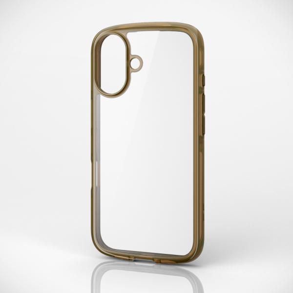 エレコム iPhone 16 用 TOUGH SLIM LITE ハイブリッド ケース カバー クリ...