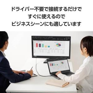 エレコム 映像変換ケーブル Type-C - ...の詳細画像5