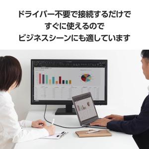 エレコム 映像変換ケーブル Type-C - ...の詳細画像5