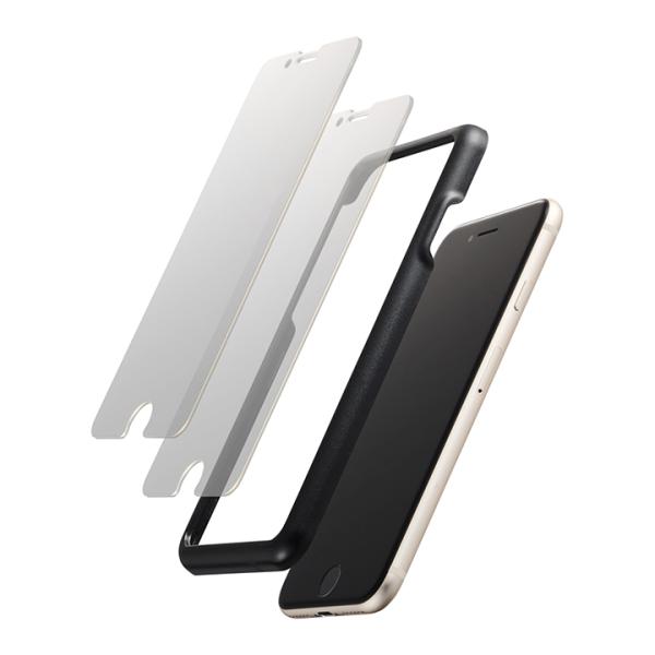 エレコム iPhone SE 第3世代 / SE 第2世代 用 ガラスフィルム 高透明 ガラス 液晶...