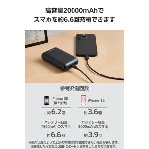 エレコム モバイルバッテリー 20000mAh...の詳細画像3