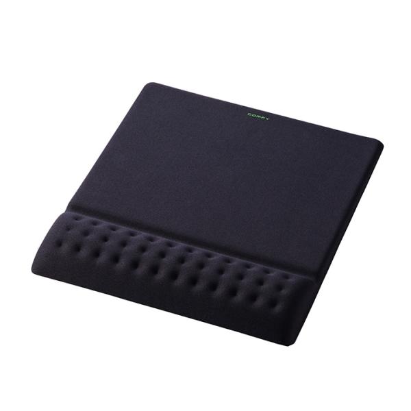 エレコム リストレスト 一体型 ワイド マウスパッド リストレスト COMFY ワイド ブラック  ...