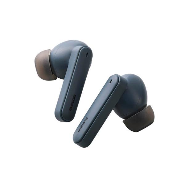 エレコム Bluetooth イヤホン ハイレゾ対応 完全ワイヤレス ノイズキャンセリング ヘッドホ...