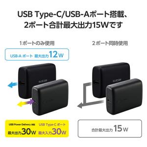 エレコム モバイルバッテリー 30W 1000...の詳細画像3