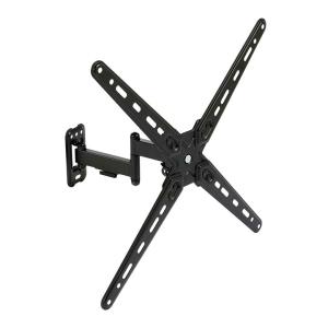 エレコム テレビ壁掛け金具 フルモーションタイプ 13〜55インチ対応 間柱1本以上 ブラック TWM-FS01BK