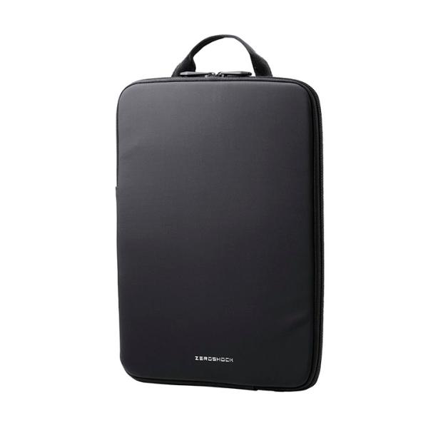 エレコム PC 用 インナーバッグ ZEROSHOCK 14.0インチ スリムタイプ 縦型 合皮 ソ...