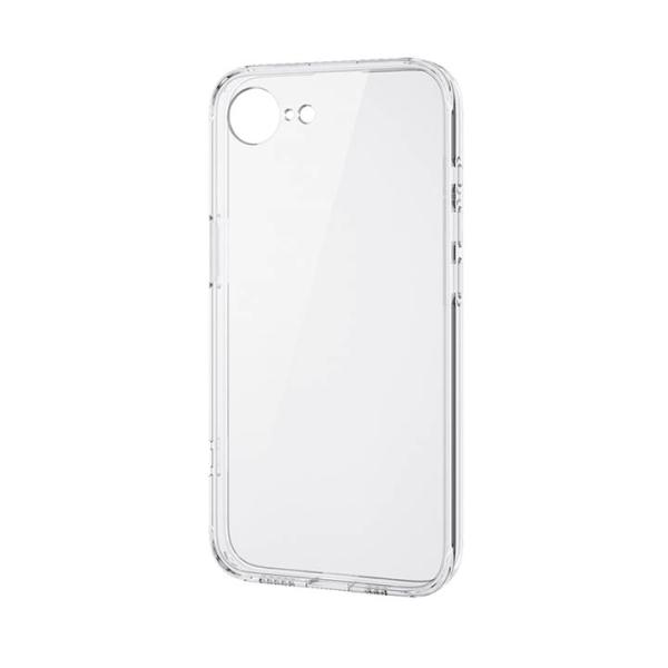 エレコム iPhone 16e 用 ハイブリッドケース 極限 メタルステッカー付 iPhone16e...