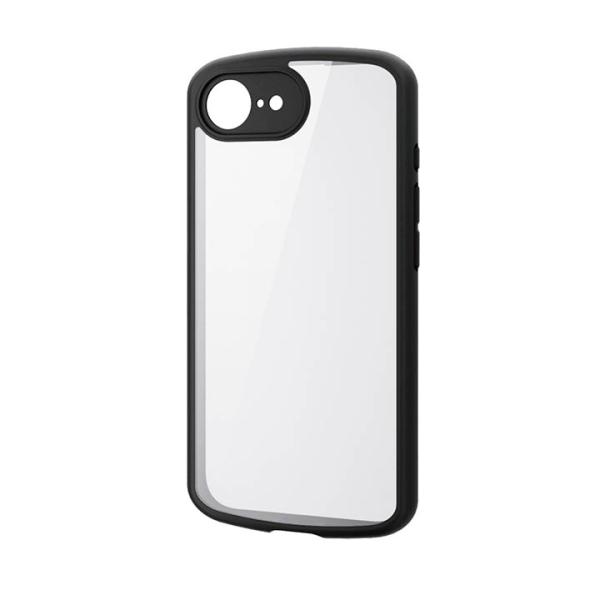 エレコム iPhone 16e 用 ケース フレームカラー 極限 ハイブリッド ケース カバー 背面...