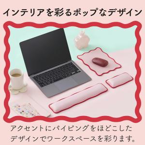 エレコム リストレスト ウェーブ×バイカラー ...の詳細画像4