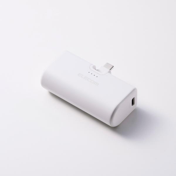 エレコム モバイルバッテリー 折り畳み式直挿し Type-Cプラグ 5000mAh 22.5W リチ...