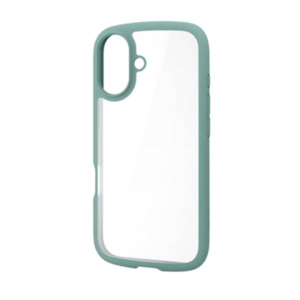 エレコム iPhone 17 用 TOUGH SLIM LITE ケース フレームカラー メタルステ...