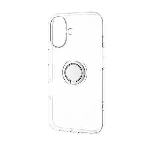 エレコム iPhone 17 用 ソフトケース リング付 iPhone17 ソフト ケース カバー クリア ELECOM PM-A25AUCTRCR 在庫処分