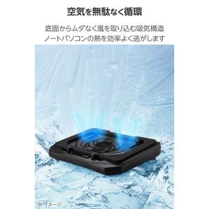 エレコム ノートパソコン用 クーラー 密閉タイ...の詳細画像5