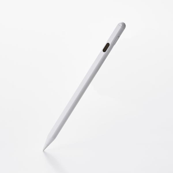 エレコム iPad用 アクティブ タッチペン 急速充電 充電式 iPad専用 パームリジェクション ...
