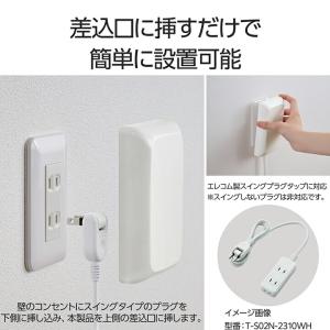 エレコム コンセントカバー 薄型 差し込みタイ...の詳細画像2