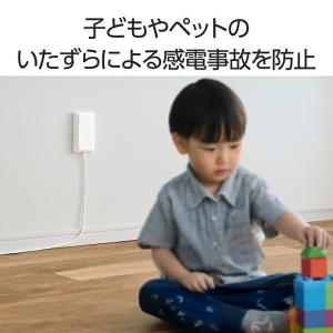 エレコム コンセントカバー 薄型 差し込みタイ...の詳細画像5