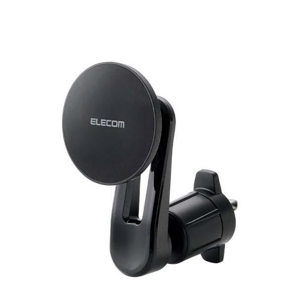 エレコム 車載アクセサリー スマホホルダー MAGKEEP エアコン取り付け タイプ  メタルリング...