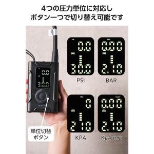 エレコム 電動 空気入れ 自動車 自転車 バイ...の詳細画像5