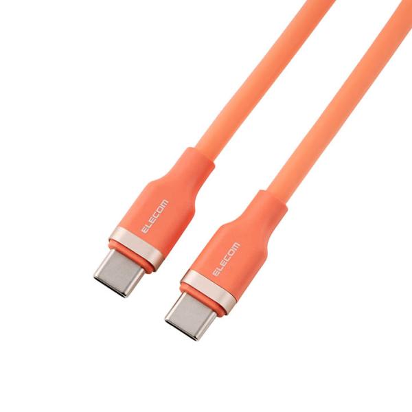 エレコム USB Type-Cケーブル なめらか 最大100W 1.0m USB Power Del...