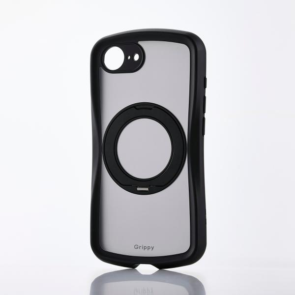エレコム iPhone 17e 用 Grippy ハイブリッドケース フレームカラー 極限 MAGK...