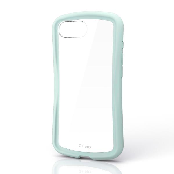 エレコム iPhone 17e 用 Grippy ハイブリッドケース フレームカラー メタルステッカ...