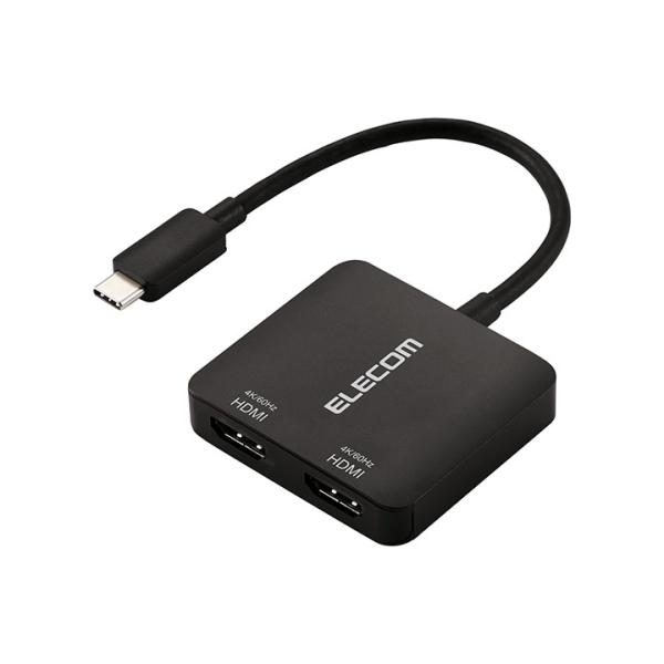エレコム Type-C 映像変換 アダプタ Type-C - HDMI 変換アダプター 2ポート 2...