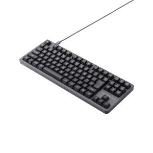 ELECOM Leggero フルサイズキーボード（静音赤軸） ELECOM（エレコム） 赤軸 テンキーレス 有線 メカニカル テンキーレス