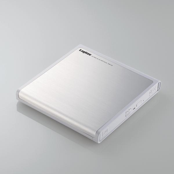 ロジテック ポータブル DVDドライブ USB-A ポータブルDVDドライブ 書き込み Type-A...