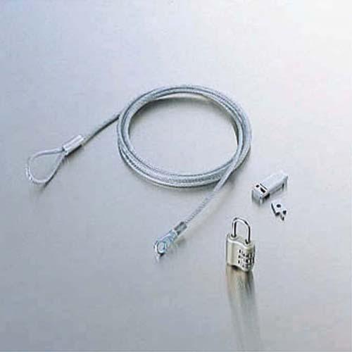 エレコム セキュリティーロック コネクタ接続セキュリティロック（ダイヤルロックタイプ）┃ESL-12