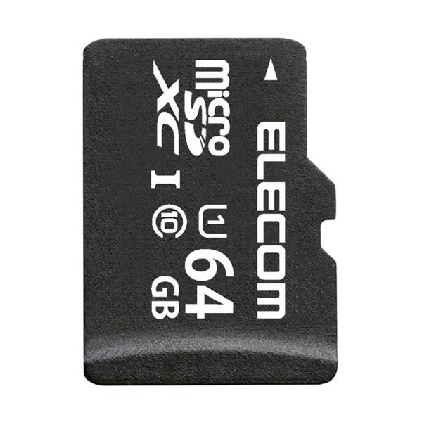 エレコム microSDHC メモリ カード microSDカード Class10 UHS-I 64...