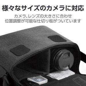 エレコム カメラバッグ ショルダーバッグ 一眼...の詳細画像4