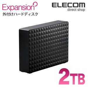 エレコム 外付けハードディスク HDD 録画に最適 USB3.1対応 Expansion シーゲート 2TB ブラック ブラック 2TB┃SGD-NZ020UBK｜elecom