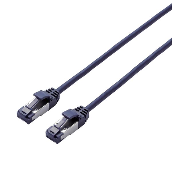 エレコム Cat8準拠 LANケーブル ランケーブル インターネットケーブル ケーブル ツメ折れ防止...