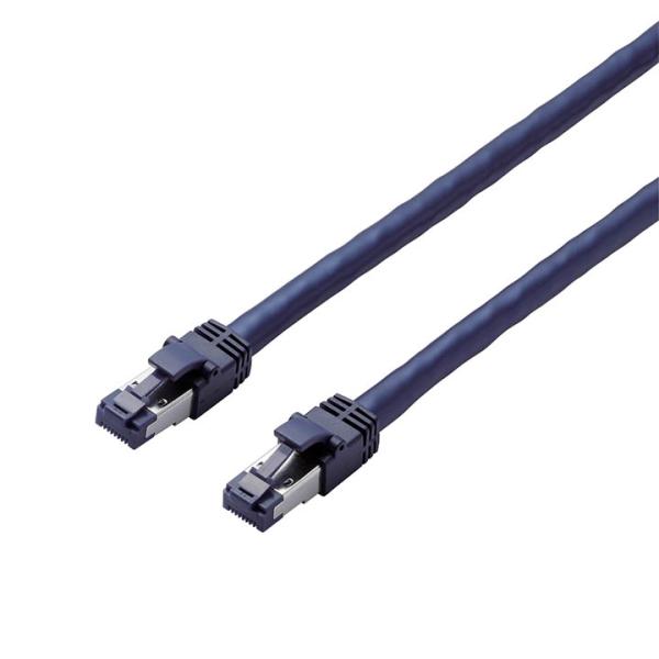 エレコム Cat8準拠 LANケーブル ランケーブル インターネットケーブル ケーブル ツメ折れ防止...