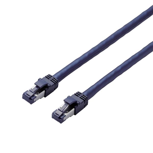 エレコム Cat8準拠 LANケーブル ランケーブル インターネットケーブル ケーブル ツメ折れ防止...