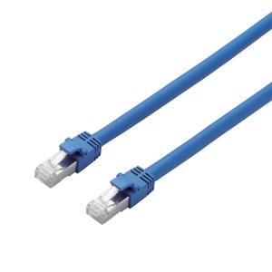 冨士電線 EM-TPCC6A 200m 23AWG x 4P 薄青 LANケーブル 環境配慮型 ECO