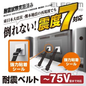 ELECOM（エレコム） 耐震ゲル 総耐荷重70kg 4個入り グレー TG-010
